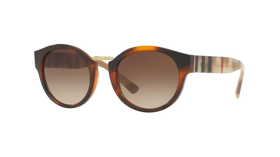 Burberry BE4227 Bifocal Prescription Sunglasses BE4227-360113-50 - Lens Diameter 50 mm, Frame Color Light Havana