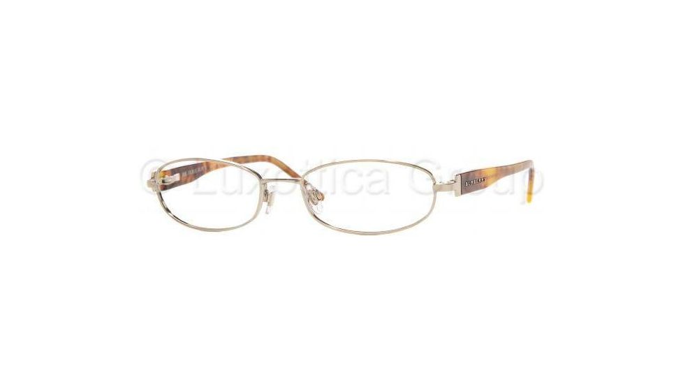 Burberry Eyeglasses BE1047 with Lined Bifocal Rx Prescription Lenses 1002-5117 - Burberry Gold 
