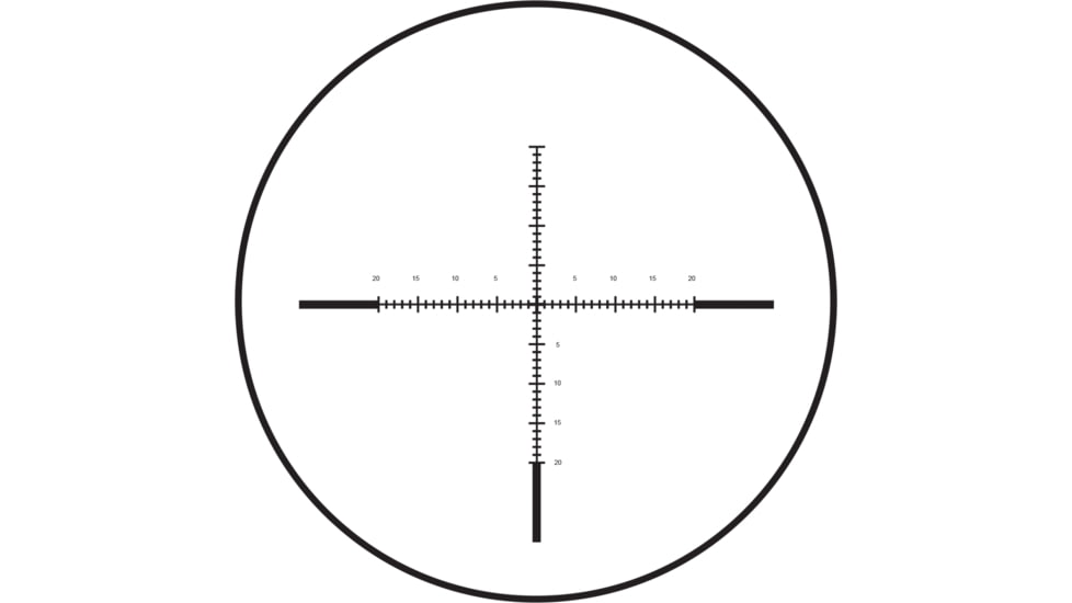 Burris Fullfield IV 3-12x42 mm Rifle Scope, 1 in Tube, Second Focal Plane, Black, Matte, Non-Illuminated Long-Range MOA Reticle, MOA Adjustment, 200488