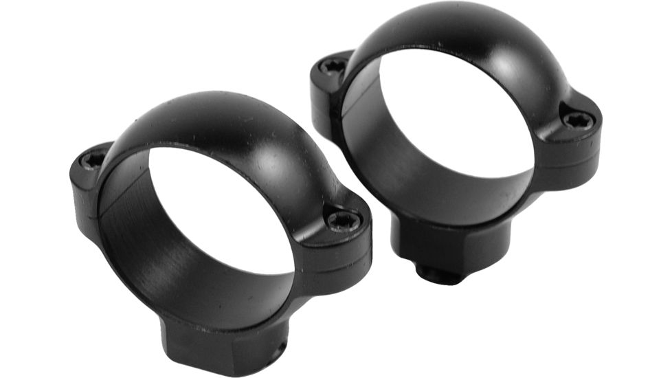 Burris 30mm High Standard Solid Steel Rifle Scope Ring, Matte Black 420331