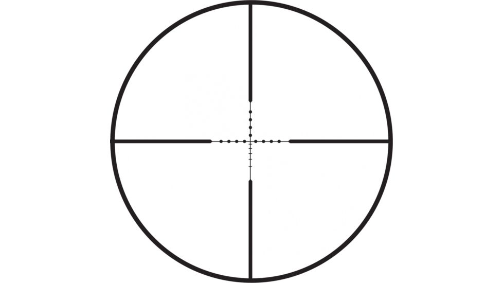 DEMO, Burris Fullfield II 6.5-20x50 mm Rifle Scope, 1 in Tube, Second Focal Plane, Black, Matte, Non-Illuminated Ballistic MilDot Reticle, MOA Adjustment, 200823-DEMO