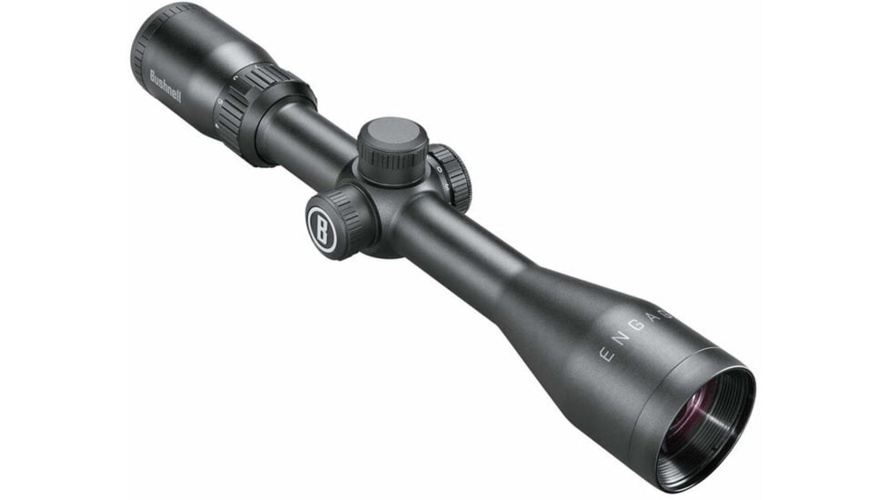 Bushnell Engage 3-9x40mm Illuminated Riflescope, 1in Tube, Second Focal Plane, Black, Multi-X Reticle, MOA, RE3940BF