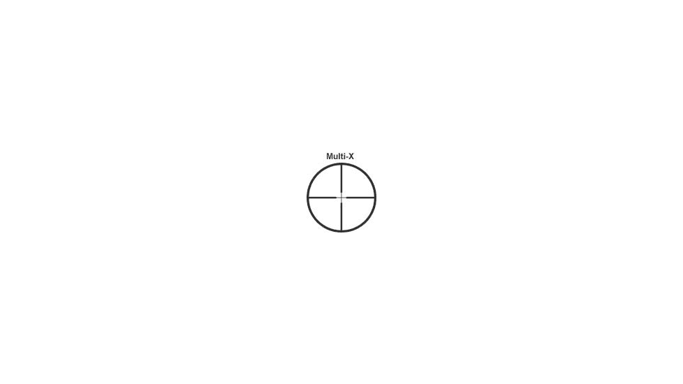 Multi-X Reticle in Rifle scopes