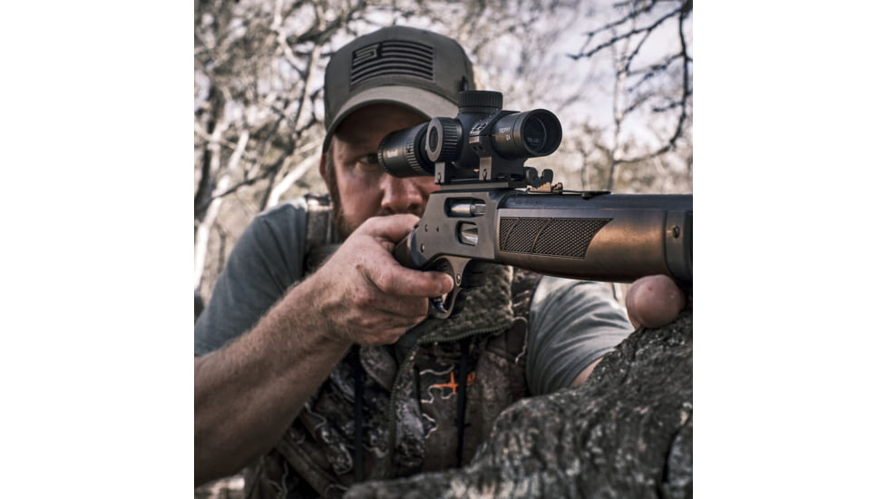 Bushnell 1-6x24 Trophy Quick Acquisition Riflescope, 30 mm, Secong Focal Plane, Dot Drop Reticle, 140 MOA, Hang Tag, Black, RT1624BS15