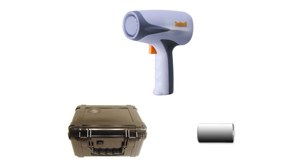 Bushnell 101900 Radar Gun Mega Kit 2 Case and Batteries