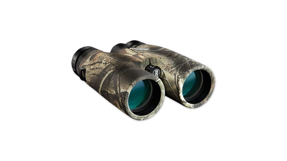 Bushnell 10x42 Powerview Roof Prism Medium Binoculars, RealTree AP, 141043