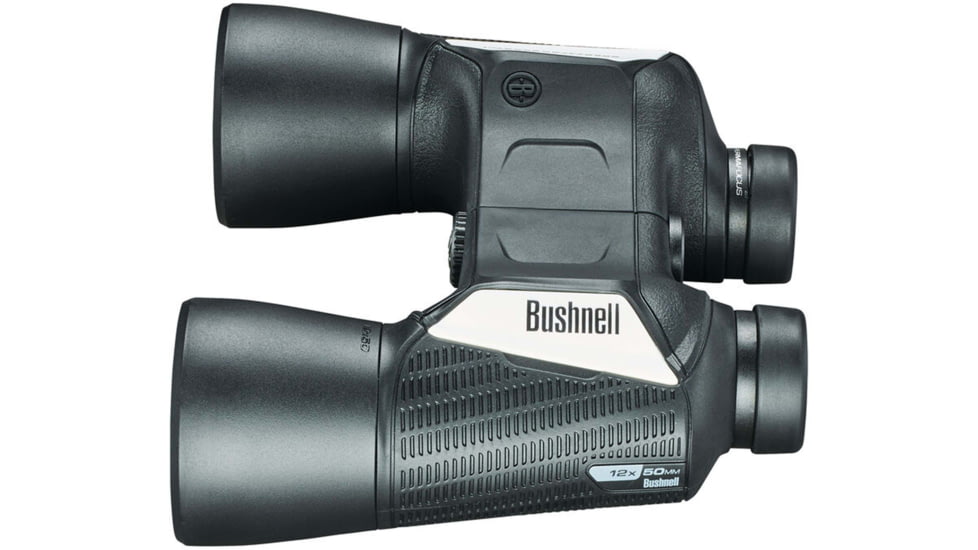 Bushnell 12X50 Spectator Sport Porro Permafocus Binoculars, Black/Silver, BS11250