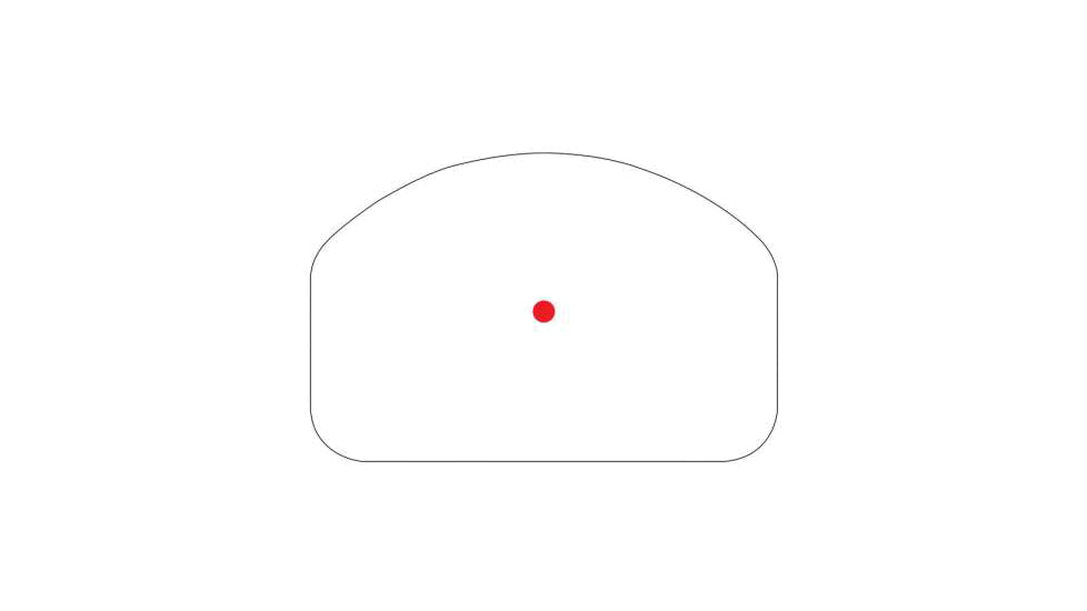 Bushnell 1X25mm RXS-250 Reflex Sight FMC, Weaver/Picatinny, Red, Unlimited, Black, RXS250