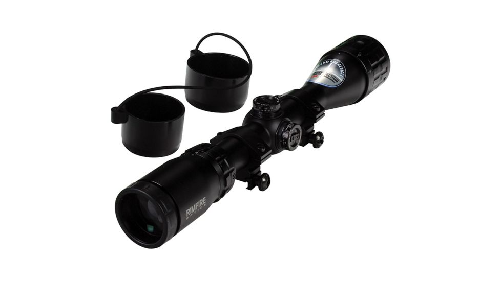 Bushnell 4-12x40 Banner Multi-X Hunting Rifle Scope, Matte Black 614124R