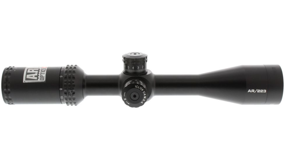 Bushnell AR Optics Rifle Scope, 4.5-18x40mm, 40 mm Tube, Second Focal Plane, BDC Reticle, Matte Black, AR945184B