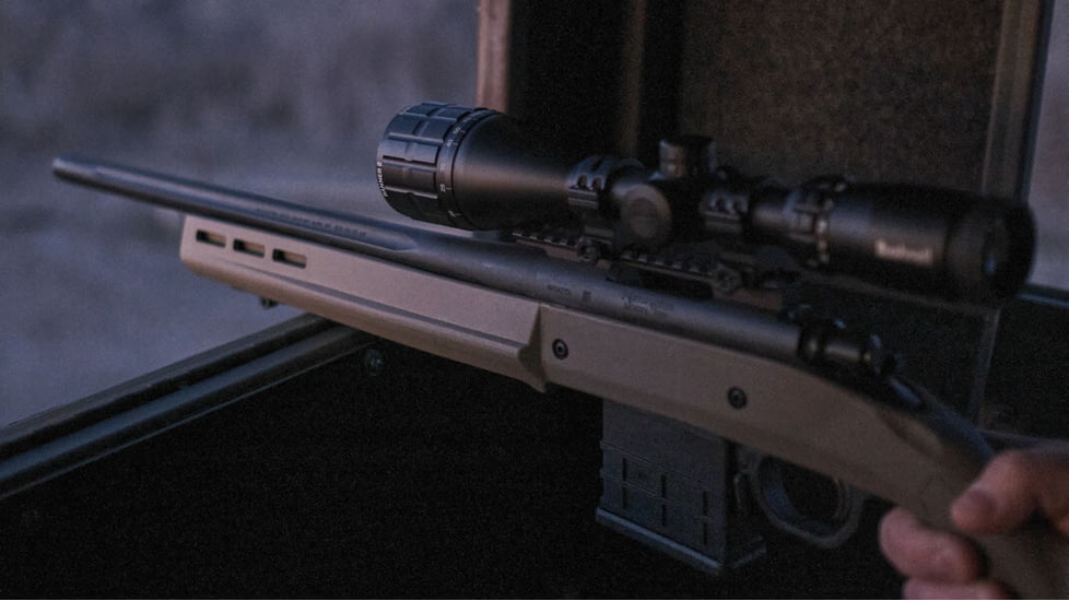 Bushnell Banner 2 6-18x50mm Rifle Scope, 1in Tube, DOA Quick Ballistic Reticle, Black, small, RB6185BS12