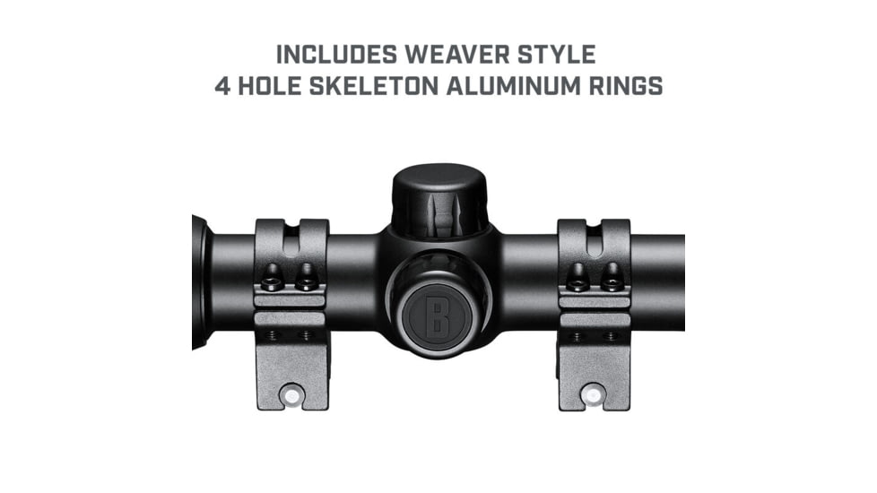 Bushnell Banner 2 6-18x50mm Rifle Scope, 1in Tube, DOA Quick Ballistic Reticle, Black, small, RB6185BS12