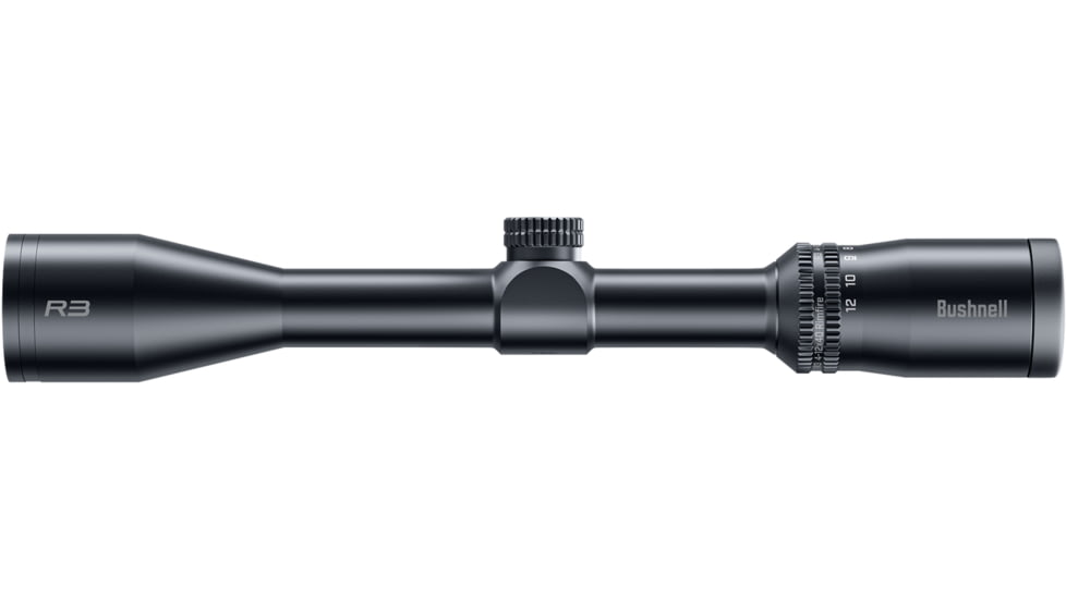 Bushnell R3 4-12x40mm 1 inch Tube Rifle Scope, Second Focal Plane