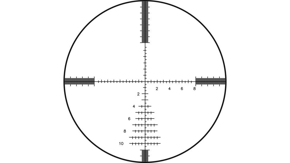 Bushnell Elite Tactical 3-12x44mm Rifle Scope, .1 Mil G2DMR Reticle ET3124FG
