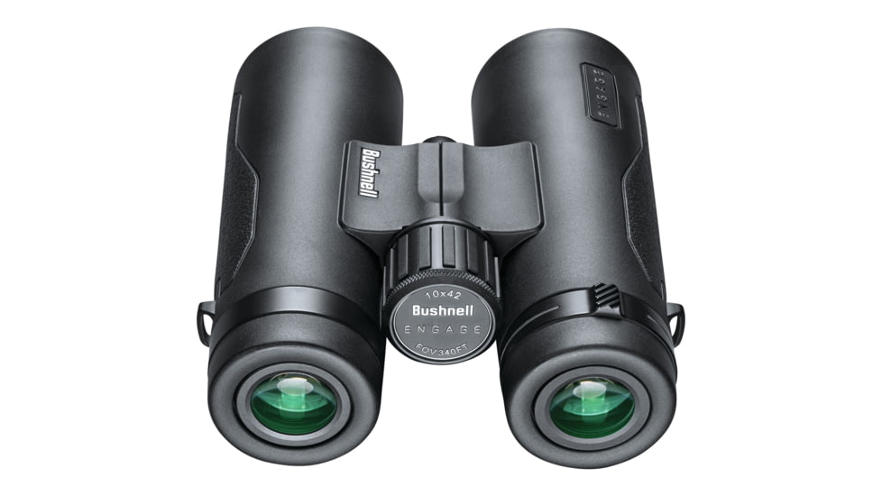 Bushnell Engage DX 10X42mm Roof Prism Binocular, WP/FP, EXO, DiElectric, Black, BENDX1042