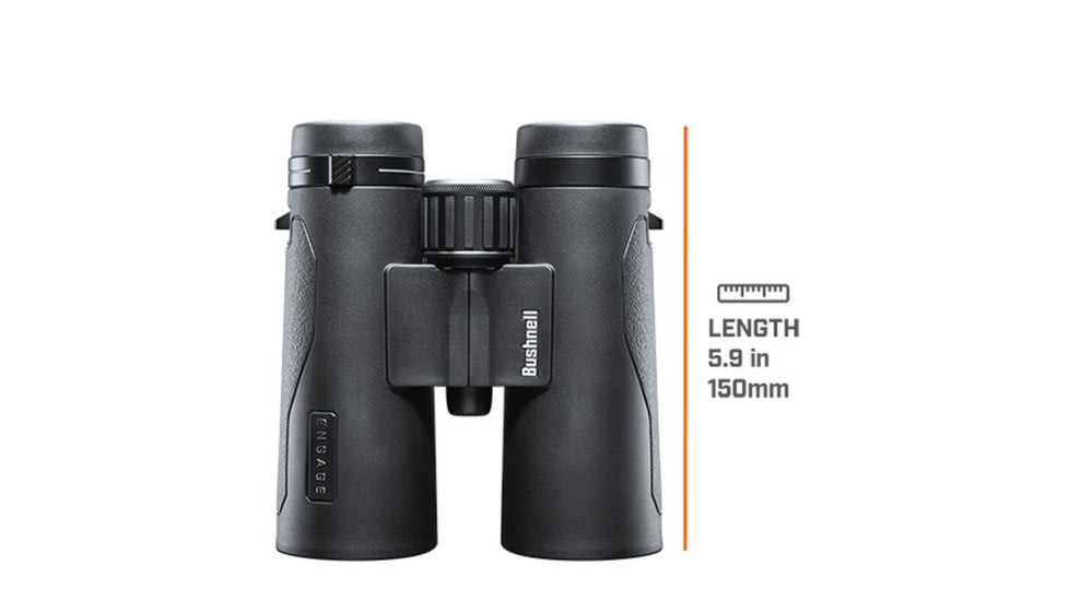 Bushnell Engage X 10x42mm Roof Prism Binoculars, WP/FP, EXO, DiElectric, Box 5L, BENDX1042