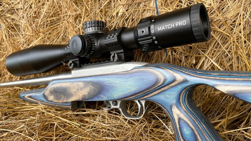 Bushnell Match Pro ED 5-30x56mm Rifle Scope, 34mm Tube, First Focal Plane, MOA, DM2 Reticle, Black, small, MP53056AMI