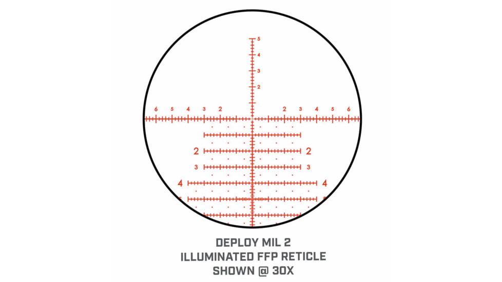 Bushnell Match Pro ED 5-30x56mm Rifle Scope, 34mm Tube, First Focal Plane, MRAD, DM2 Reticle, Black, small, MP53056DMI