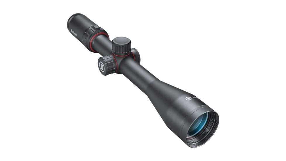 Bushnell Nitro Rifle Scope, 6-24x50mm, Second Focal Plane, Deploy MOA Reticle, Black RN6245BS1