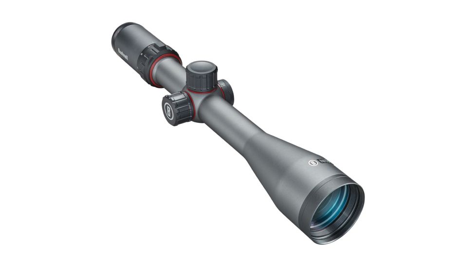 Bushnell Nitro Rifle Scope, 6-24x50mm, Second Focal Plane, Deploy MOA Reticle, Gun Metal Gray RN6245GS1