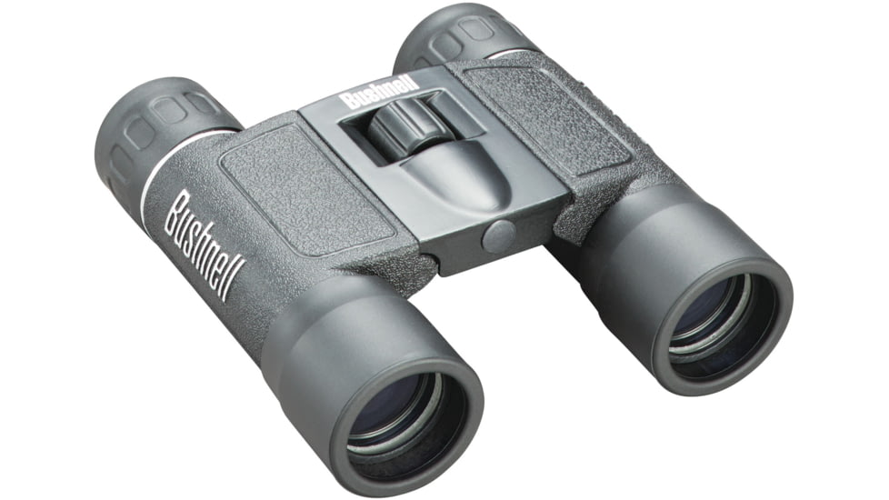 Bushnell PowerView 10x25 Roof Prism Compact Binocular, Black, 132516
