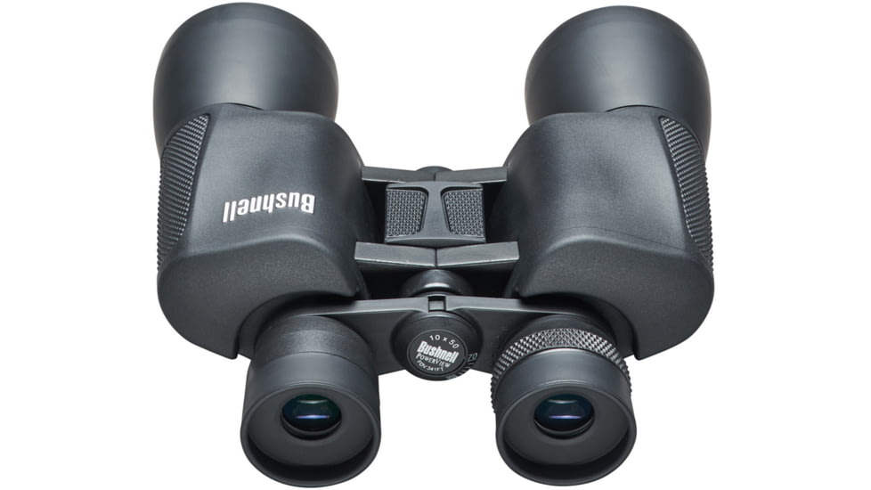 Bushnell PowerView WA 10x50 Porro Prism Binoculars, BK7, Black, Box Pack, 131056, EDEMO1
