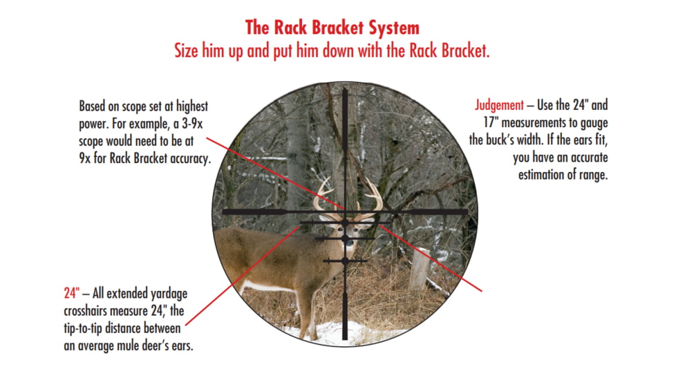 Bushnell R3 3-9x40mm Rifle Scope Extended Eye-Relief with DOA Quick Ballistic, 1in Tube, Second Focal Plane, Black, Small, R3-3940S11E