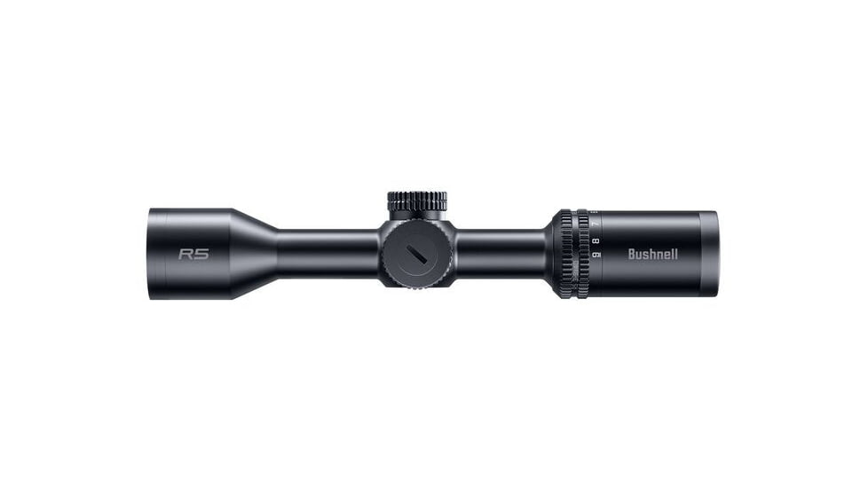 Bushnell R5 3-9x40mm Rifle Scope with Illuminated DOA-LRH800, 1in Tube, Second Focal Plane, EXO, Black, Small, R5-3940S25