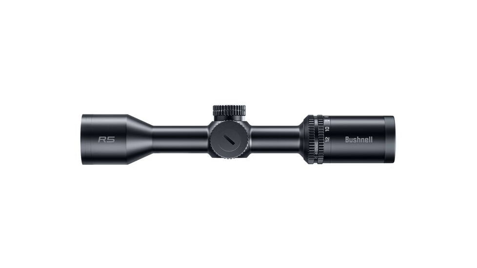 Bushnell R5 4-12x40mm Rifle Scope with Illuminated DOA-LRH800, 1in Tube, Second Focal Plane, Black, Small, R5-41240S25
