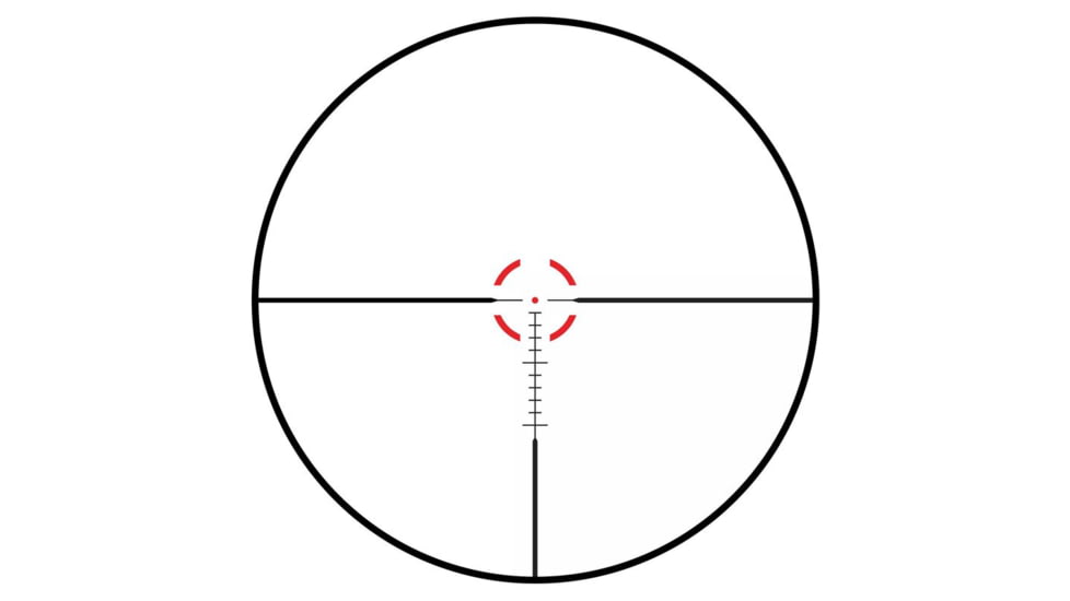 Bushnell R5 Black 1-6x 24mm 30mm Tube Illuminated DD2-QA Reticle, R5-1624S26