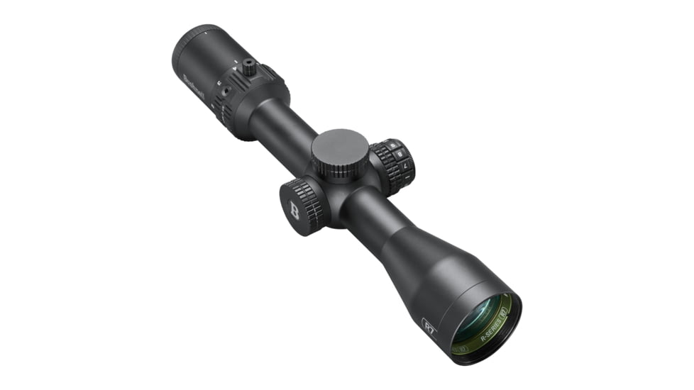 Bushnell R7 2-10x42mm ED Rifle Scope, SFP MOA Fiber Dot w/ Holdover Illum. Ret., EXO, Box 5L, R7-21042A2