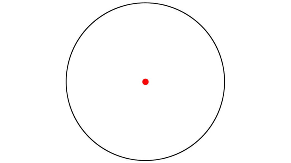 Bushnell Red Dot Trs-125 1x22 3moa Dot Weaver Style