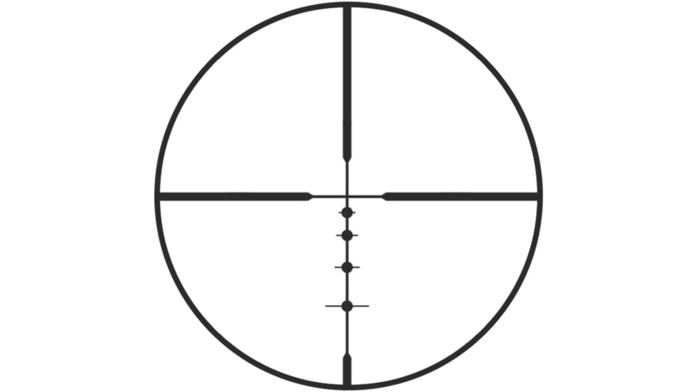Bushnell Trophy XLT 4-12x40mm Riflescope, 1in Tube, DOA Quick Ballistic Reticle, Black, RT4124BS11