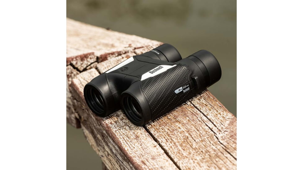 Bushnell Spectator Sport 8x32mm Roof Prism Binoculars, Black/Blue, BS1832