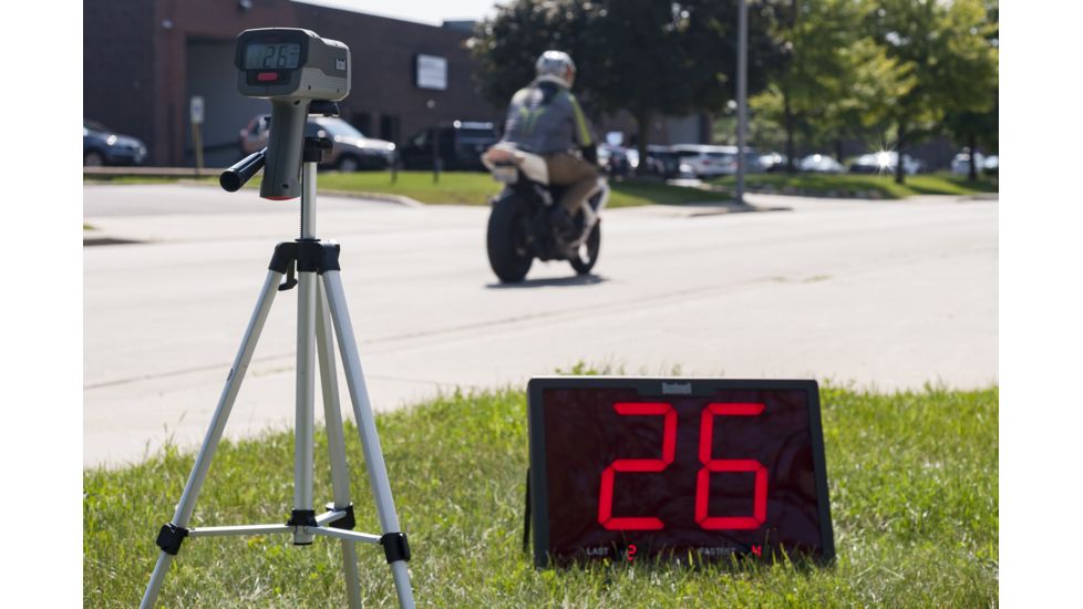 OpticsPlanet Exclusive Bushnell SpeedScreen Display Screen &amp; Tripod for Speedster III Radar Gun 101922