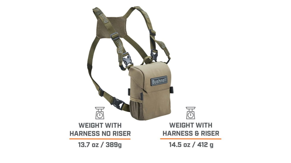 Bushnell Vault Modular Optics Protection System Binocular Pack, Green, BABINPCT