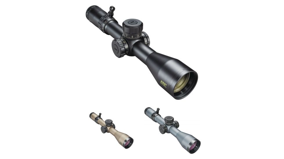Bushnell XRS II 4.5-30x50 Rifle Scope, Black, Flat Dark Earth, Gun Metal Grey