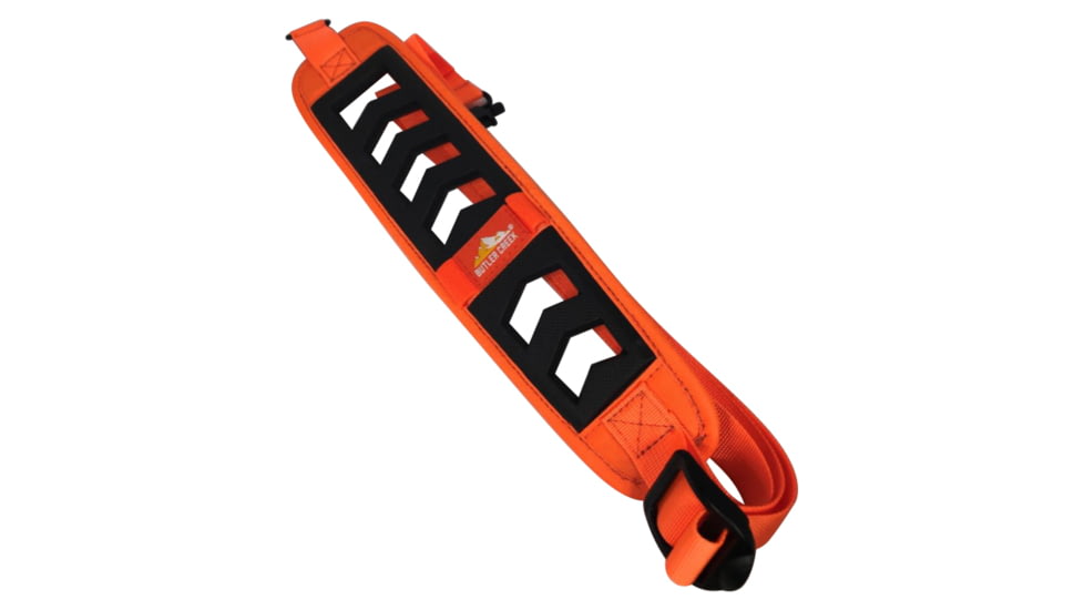 Butler Creek Featherlight Rifle Sling w/ Swivels, Blaze Orange, 190036