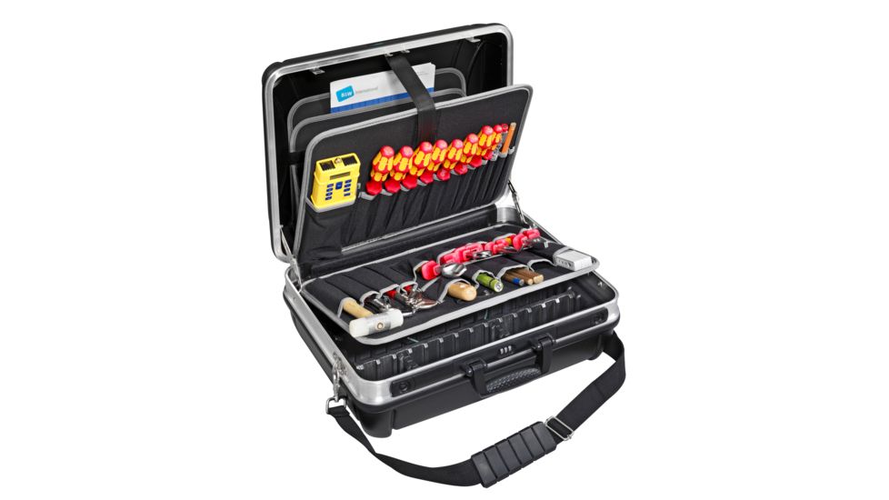 B&amp;W International Barracuda Tool Case W/Pockets Flight Ready, Black 115.05/P