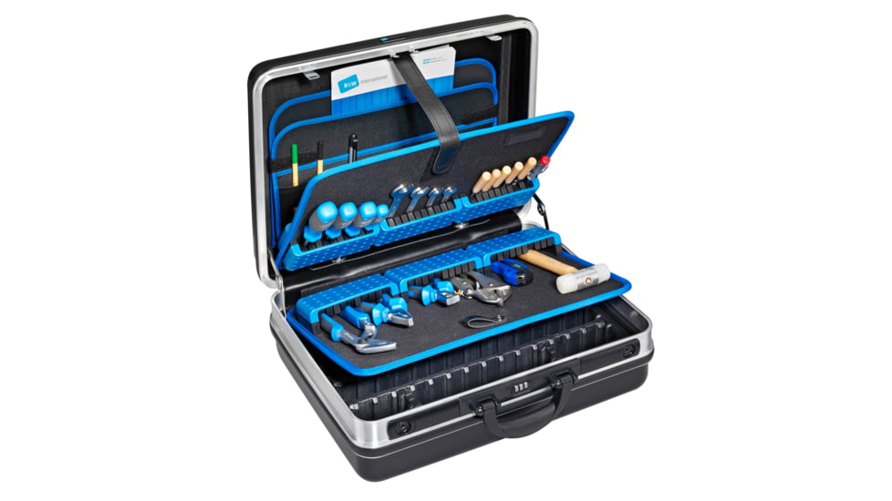 B&amp;W International Easy Tool Case With Module Boards, Black 114.02/M