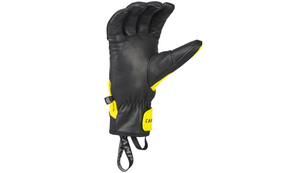C.A.M.P. Geko Ice Alpine Gloves - Unisex, Black / Yellow, Large, 2820L