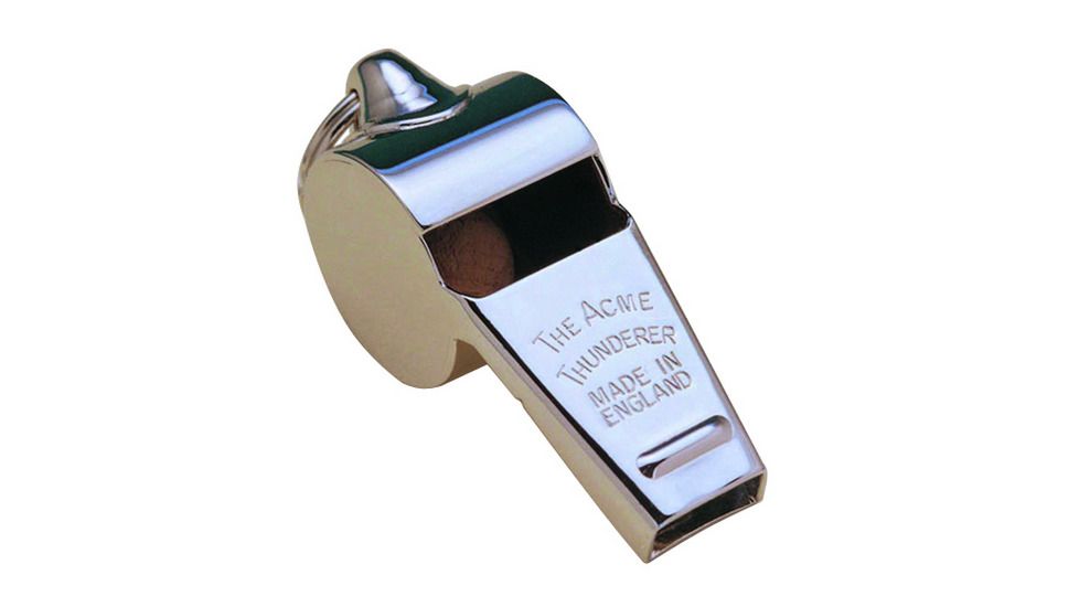 C&amp;D Sound Acme Whistle Nickel Thunderer-Blister Card 58.5NP