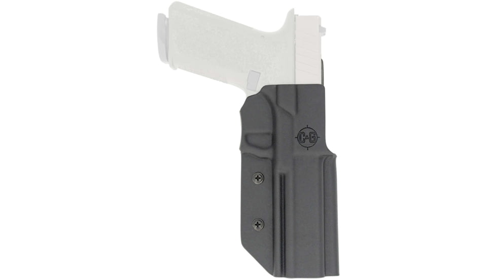 C&amp;G Holsters Competition OWB Belt Holster, Poly80 PF940v2 Glock 34, Right Hand, Black, 2082-100