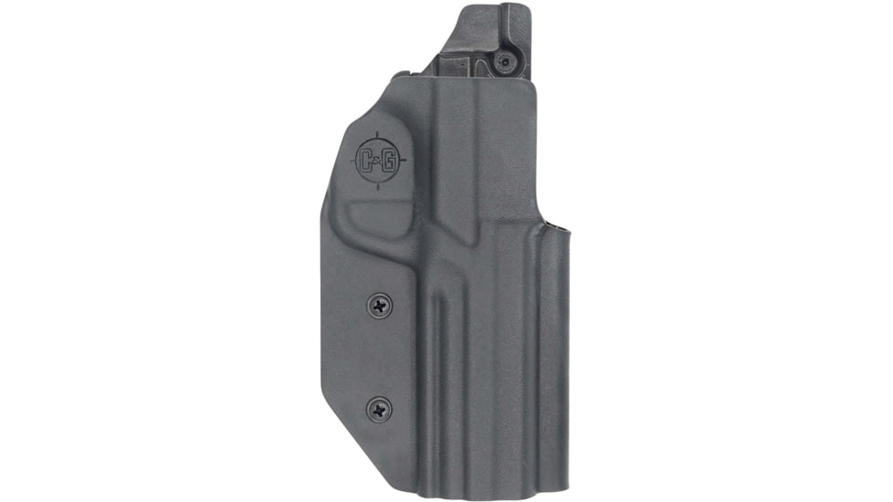 C&amp;G Holsters Competition OWB Belt Holster, S&amp;W M&amp;P 9/40 Long Slide 5, Right Hand, Black, 0650-100