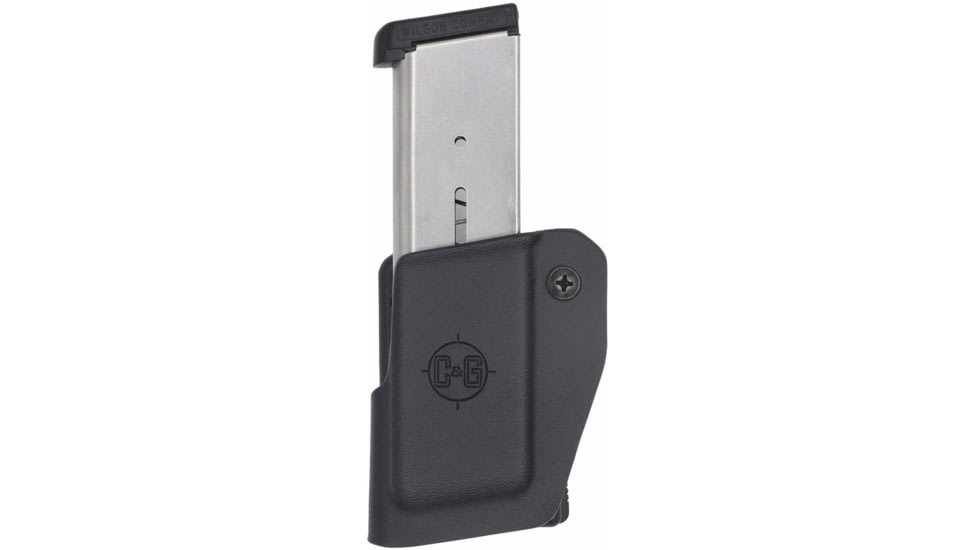 C&amp;G Holsters Competition OWB Magazine Holster, 10/45, Right Hand, Black, 4110-100