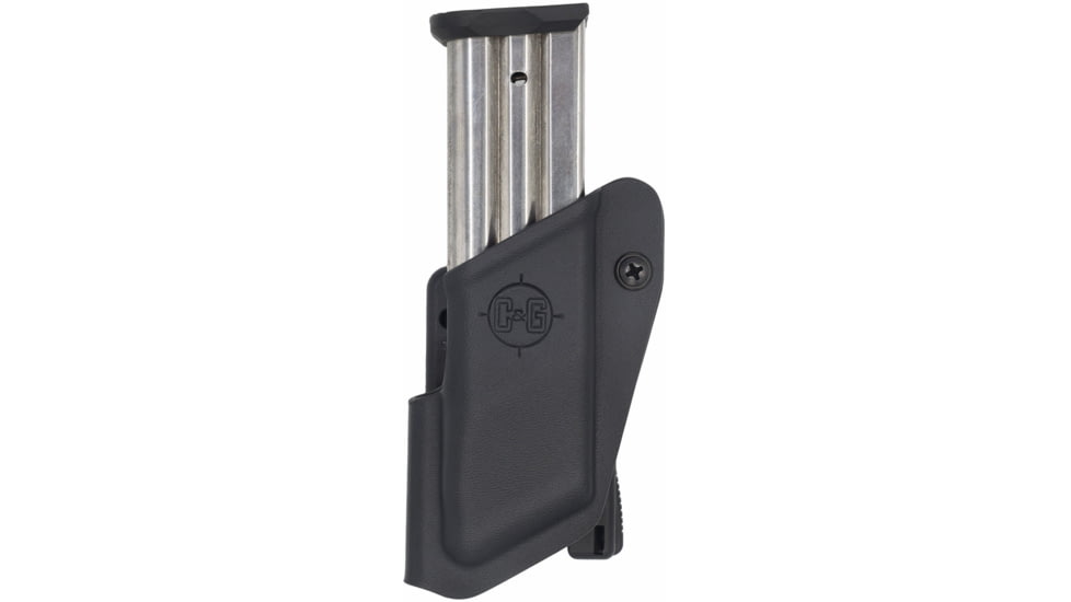 C&amp;G Holsters Competition OWB Magazine Holster, 10/45, Right Hand, Black, 4110-100