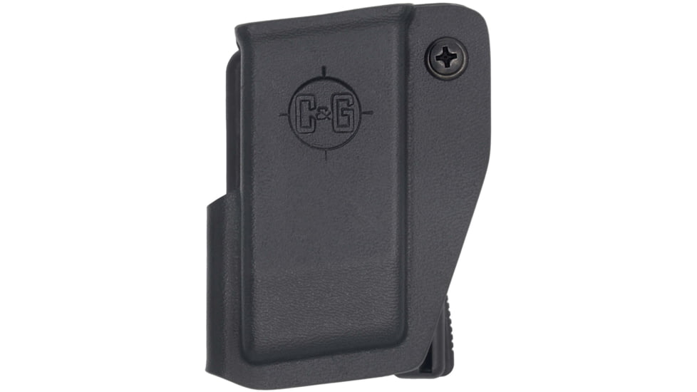 C&amp;G Holsters Competition OWB Magazine Holster, 10/45, Right Hand, Black, 4110-100