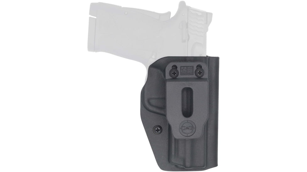 C&amp;G Holsters Covert IWB Holsters, S&amp;W M&amp;P Shield 380EZ, Right Hand, Black, 0550-100