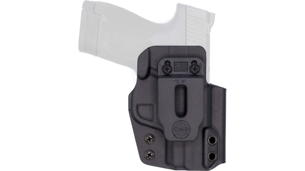 C&amp;G Holsters Covert IWB Holsters, S&amp;W M&amp;P Shield 9/40 1.0/2.0/Plus 3.1, Right Hand, Black, 0526-100