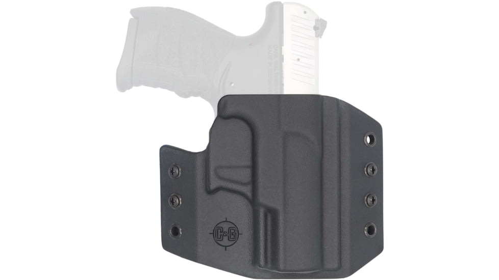 C&amp;G Holsters Covert IWB Holsters, Walther PPS/M2, Right Hand, Black, 1228-100
